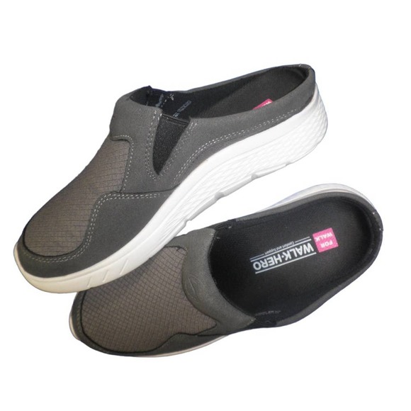 GECKO MAN, Walk-Hero, Size 5,  Women's Slip-On Mule Sneakers w/ Arch Support - Picture 1 of 6